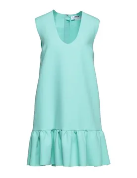 Mini-Kleid Damen Säuregrün 32 Damen - Msgm - FashionsVida