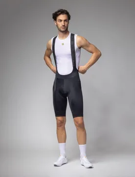 Pantaloncini ciclismo SOLID CORSA 2.0 antracite 2026 - ALE' - FashionsVida
