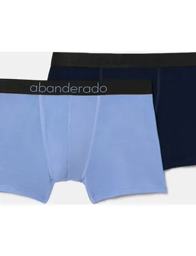Boxers de punto de hombre de fibra natural de bambú - Abanderado - FashionsVida