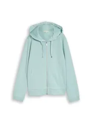 Sweatjacket with hood female