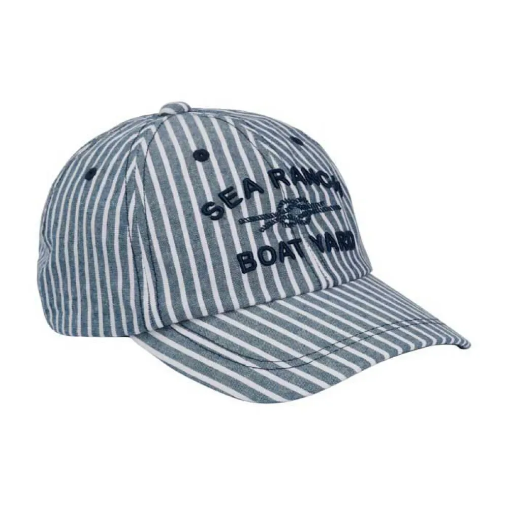Hampton Cap SR Navy / White One Size Men,Women - Sea Ranch - FashionsVida