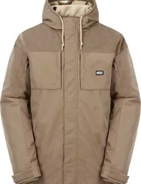 Parka imperméable et chaude - Storn Jkt Shitake - Taille M - Marron - Picture Organic Clothing - FashionsVida