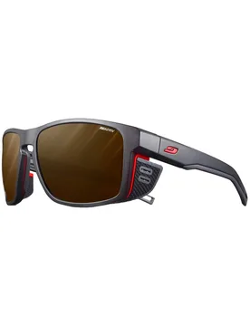 Sonnenbrille Shield M Noir/Orange Reactiv 2-4 Polarized schwarz - Julbo - FashionsVida