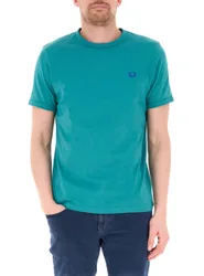 T-shirt girocollo TURCHESE S