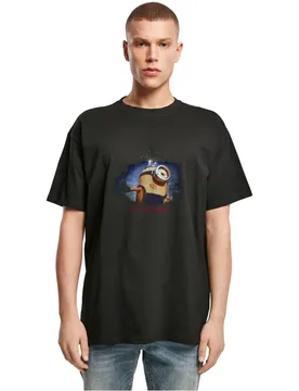 T-shirt à Manches Courtes Minions In The Makin Heavy Oversized Black M - Merchcode - FashionsVida
