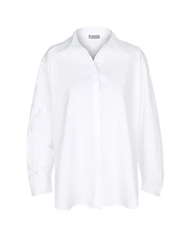 Armargentum Blusa KALEA blanco 40 - Armargentum - FashionsVida