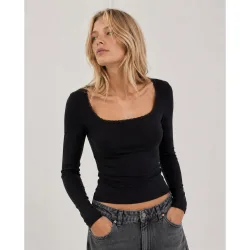 Jack & Jones - Camiseta de mujer manga larga