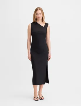 Simorra - Vestido midi fruncido - Simorra - FashionsVida