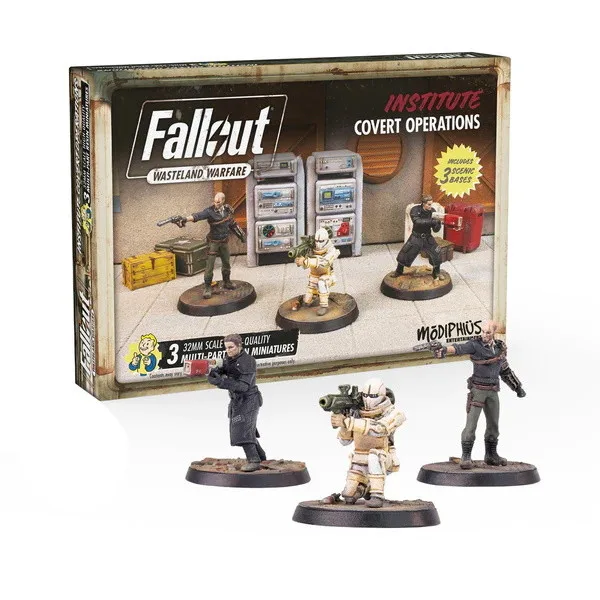Fallout: Wasteland Warfare - Institute: Covert Operations - Modiphius - FashionsVida