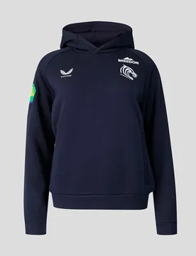 Leicester Tiger Women's 2026/27 Travel Hoodie NAVY 8 female - Castore - FashionsVida