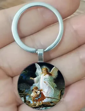 Cute Angel Guardian Time Gem Keychain, Gift for Daughter - Aliexpress - FashionsVida