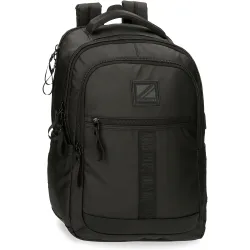 Mochila porta ordenador y tablet 3 compartimentos hoxton gris
