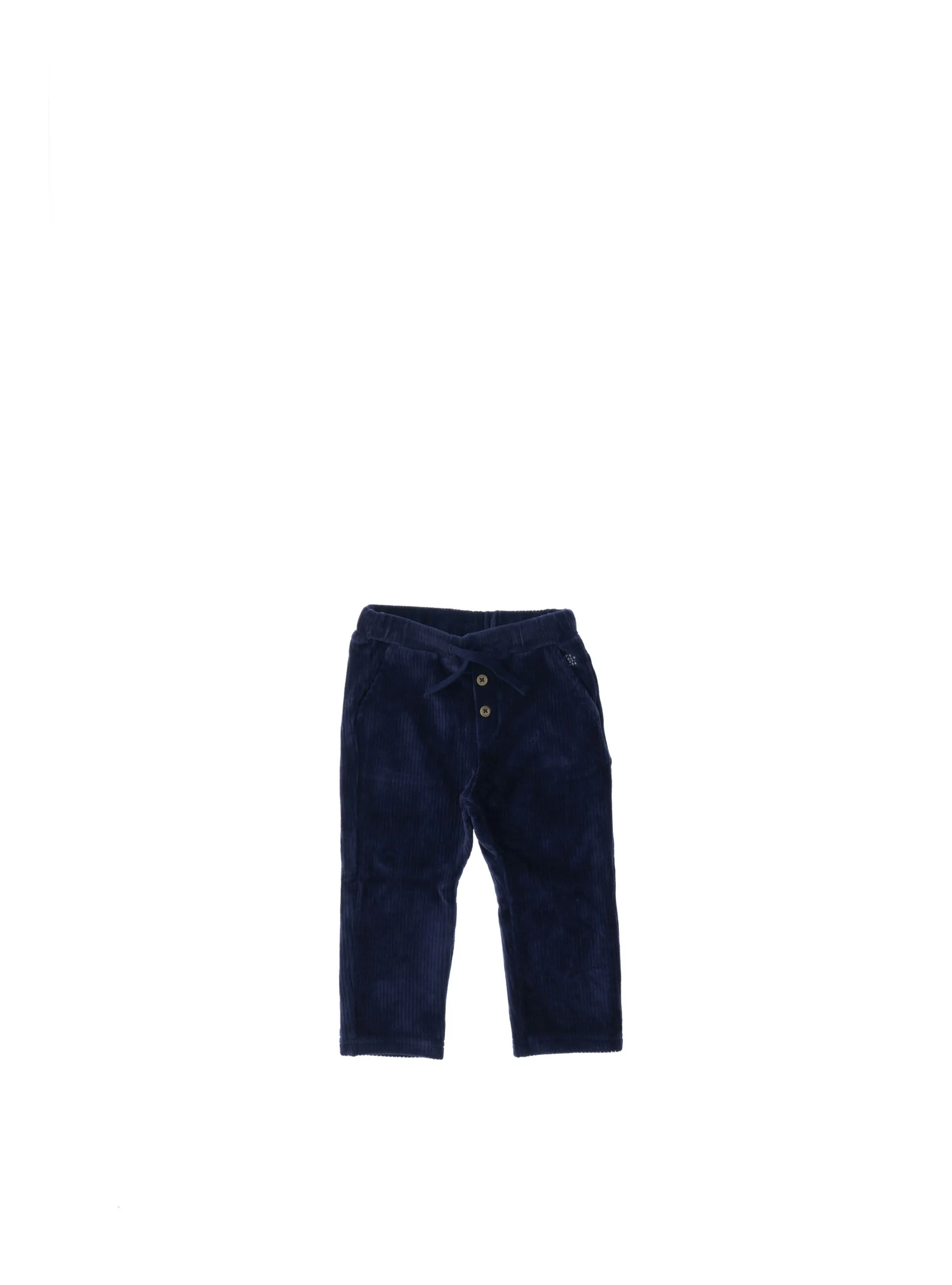 Pantalone in velluto BLU NAVY 12M - Mayoral - FashionsVida