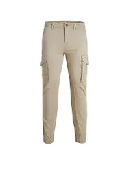 Pantaloni cargo JPSTPAUL beige 29/L32