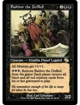 Balthor the Defiled Judgment - Magic: The Gathering - FashionsVida