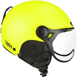 Casco da Bici & Sci 801a EBI MONO Giallo Fluo Opaco taglia XXS