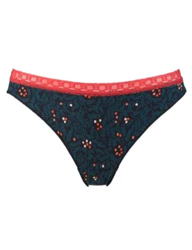 Womens 1335 Ivy Brief - Multicolour Cotton - Size 14 Uk - Freya - FashionsVida