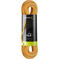 Tower 105 mm 50 m cuerda escalada Amarillo (UNICA)