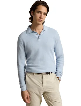 Pullover Polo Merino Coolmax , blau m - Ralph Lauren - FashionsVida