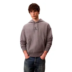 Jeans Sweat à Capuche Monologo Premium Medium Grey Heather S