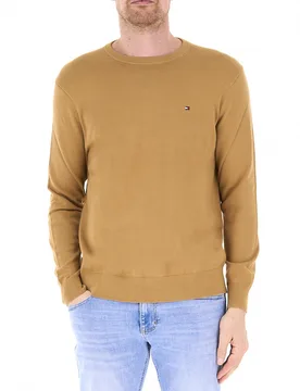 Maglia in cotone SENAPE S - Tommy hilfiger - FashionsVida