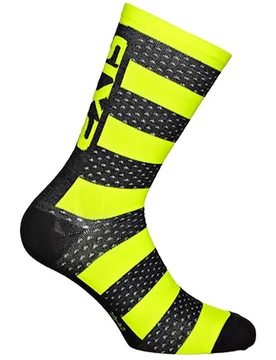 Calza Tecnica Corta in Tessuto Luxury Merinos Giallo taglia 47-49 - Sixs - FashionsVida