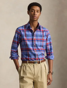 Camisa Oxford de hombre de algodón Regular fit - Polo Ralph Lauren - FashionsVida