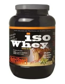 Proteine Del Siero Del Latte Isolate Premium Zero-zero Vaniglia 1000g Black - Nutrisport - FashionsVida