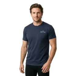 T-shirt à Manches Courtes Border Fill Classic Navy L