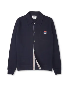 X Oliver Spencer Franklin Jersey Jacket - XS - FILA - FashionsVida