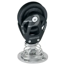 Stand Up Pulley 60 Mm Silver / Black One Size unisex