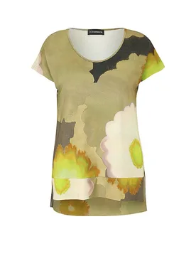 T-Shirt olive 42 damen - Doris Streich - FashionsVida