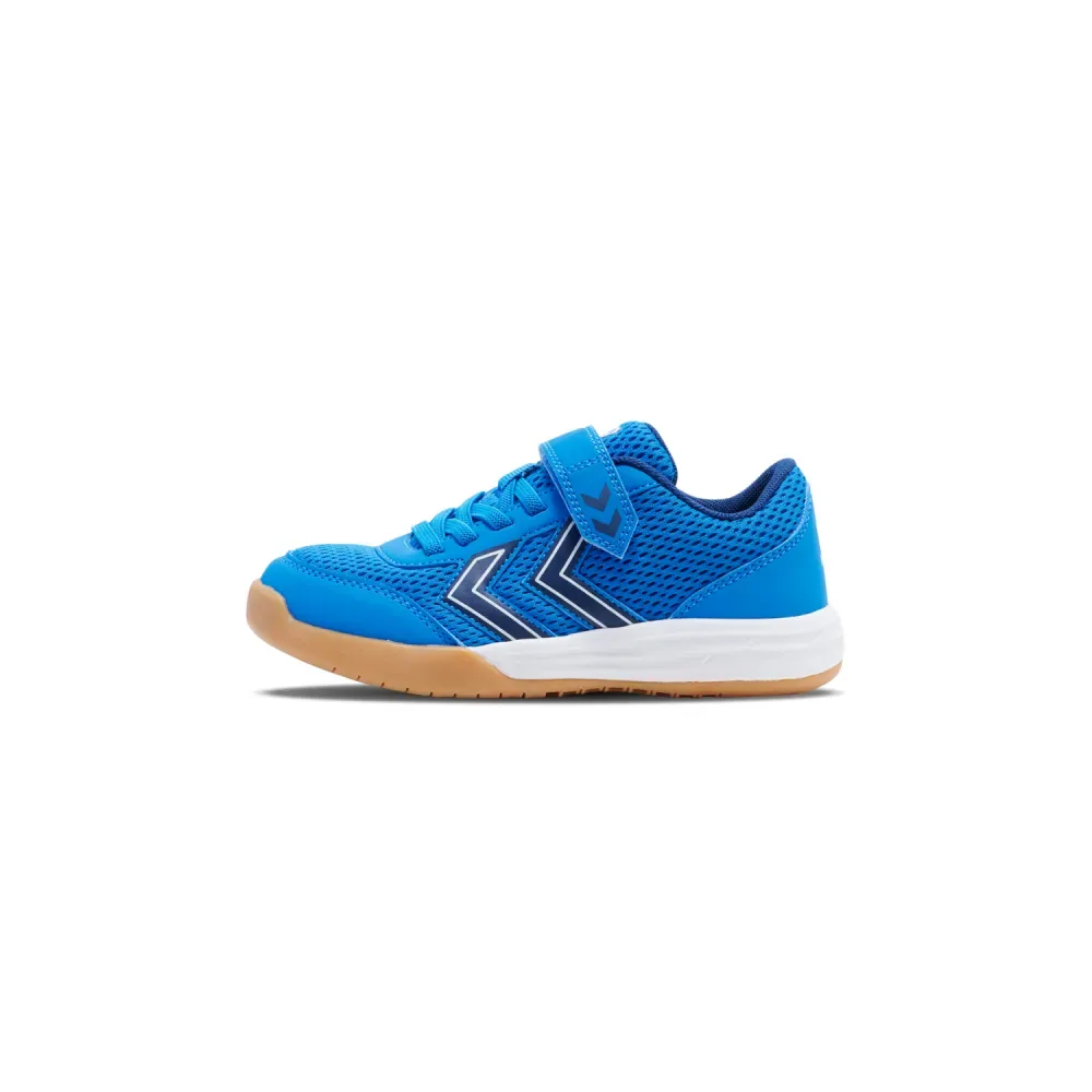 Sneaker Multiplay Flex Velcro Blue / White EU 33 - Hummel - FashionsVida