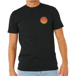 Wettie passage icon camiseta manga corta hombre Negro (XL)