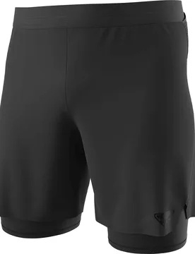 Short 2 en 1 de trail running - Alpine Pro 2/1 Shorts M Black Out - Taille M - Noir - Dynafit - FashionsVida