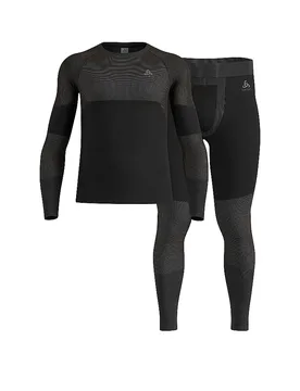 Set de ropa interior larga de hombre Fundamentals Performance negro L - Odlo - FashionsVida