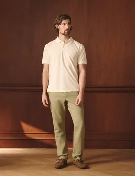 Pantalón chino de hombre mezlcla lino regular fit - Lloyd's - FashionsVida