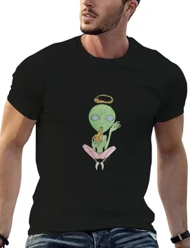 Pizza Zen Alien T-Shirt man t shirt designer man t shirt luxury g man t shirts for men T-shirt - Aliexpress - FashionsVida