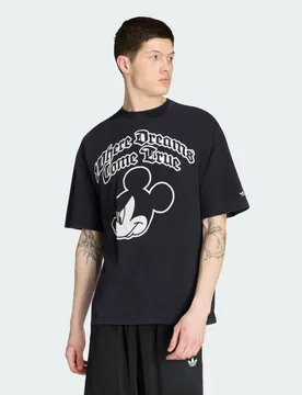 T-shirt Disney Mickey Mouse Dreams XL Black - Adidas - FashionsVida