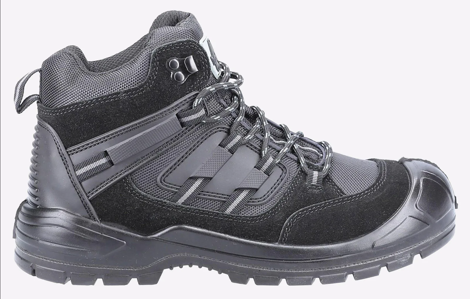 Boots Mens - Black - Size Uk 12 - Amblers Safety - FashionsVida