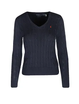 Pullover Slim Fit KIMBERLY blu XS - Ralph Lauren - FashionsVida