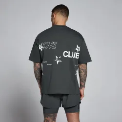 Camiseta de algodón oversize Hybrid Graphic para hombre de MP - lavado - M
