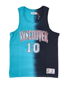 Canotta Uomo Nba Vertical Tie Dye Tank Hardwood Classics No 10 Mike Bibby Vangri Original Team Colors - Mitchell & Ness - FashionsVida