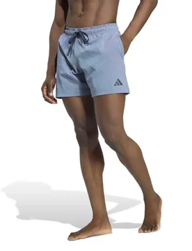 Iridescent Seersucker 5´´ Swimming Shorts Legend Ink / Legend Ink S Men - Adidas - FashionsVida