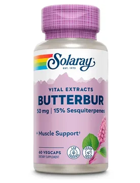 Solaray Pétasite 50 Mg 60 Unités - Solaray - FashionsVida