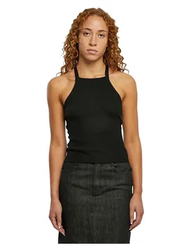 T-shirt Sans Manches Crossed Back Black 5XL - Urban classics - FashionsVida