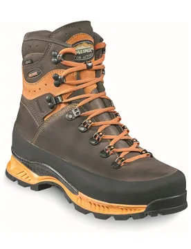 Chaussures de trekking en GORE-TEX® - Island MFS Active ''ROCK'' GTX Orange/Brun en Cuir - Taille 43 - Marron - Meindl - FashionsVida