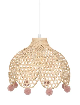 Plafonnier Campagne Bamboo Beige One Size - Atmosphera - FashionsVida
