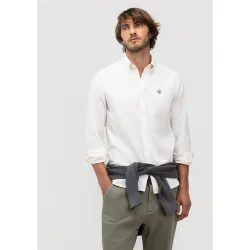 Camisa de hombre de pana garment dyed