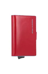 Portacarte Blue Square rosso RFID - PP5649B2R-R